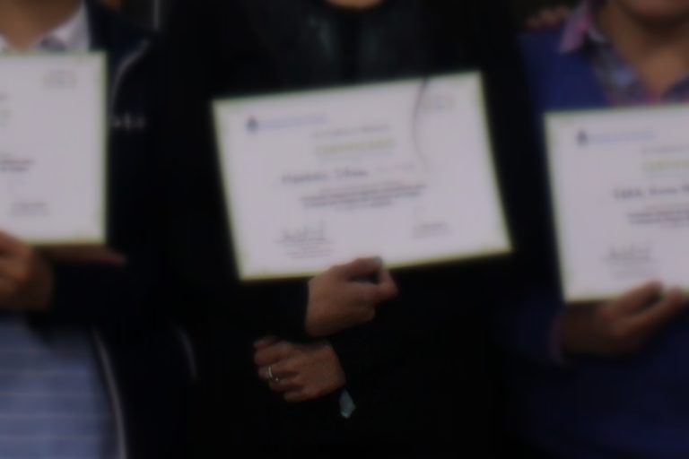 ENTREGA DE CERTIFICADOS DE LA FORMACIÓN DE AGENTES COMUNITARIOS EN PREVENCIÓN INTEGRAL DE CONSUMO DE DROGAS